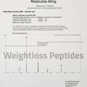 retatrutide 40mg pen price uk