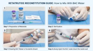 Retatrutide Reconstitution Guide: How to Mix With BAC Water